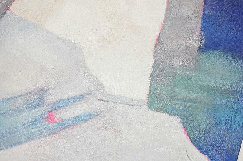Large Abstract Art,Oversized Contemporary Art,Hand Made Original Art,Blue,White,Grey.etc